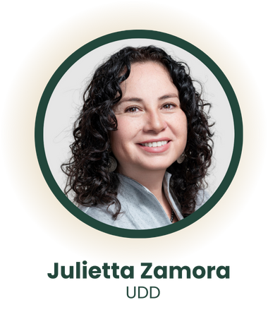 Julietta Zamora, presentadora de desarrollo de carrera Latin Rocks